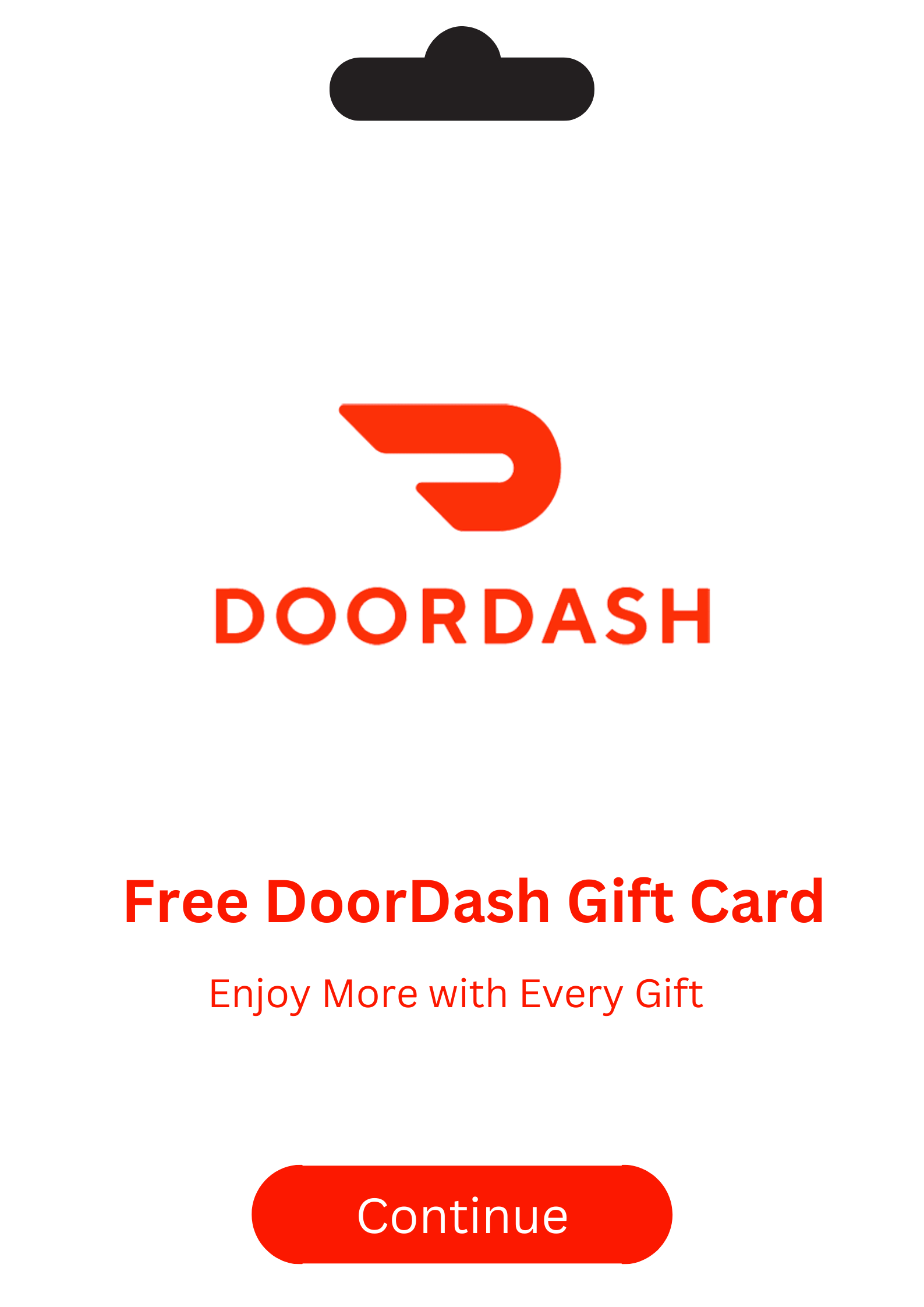 DoorDash Gift Card