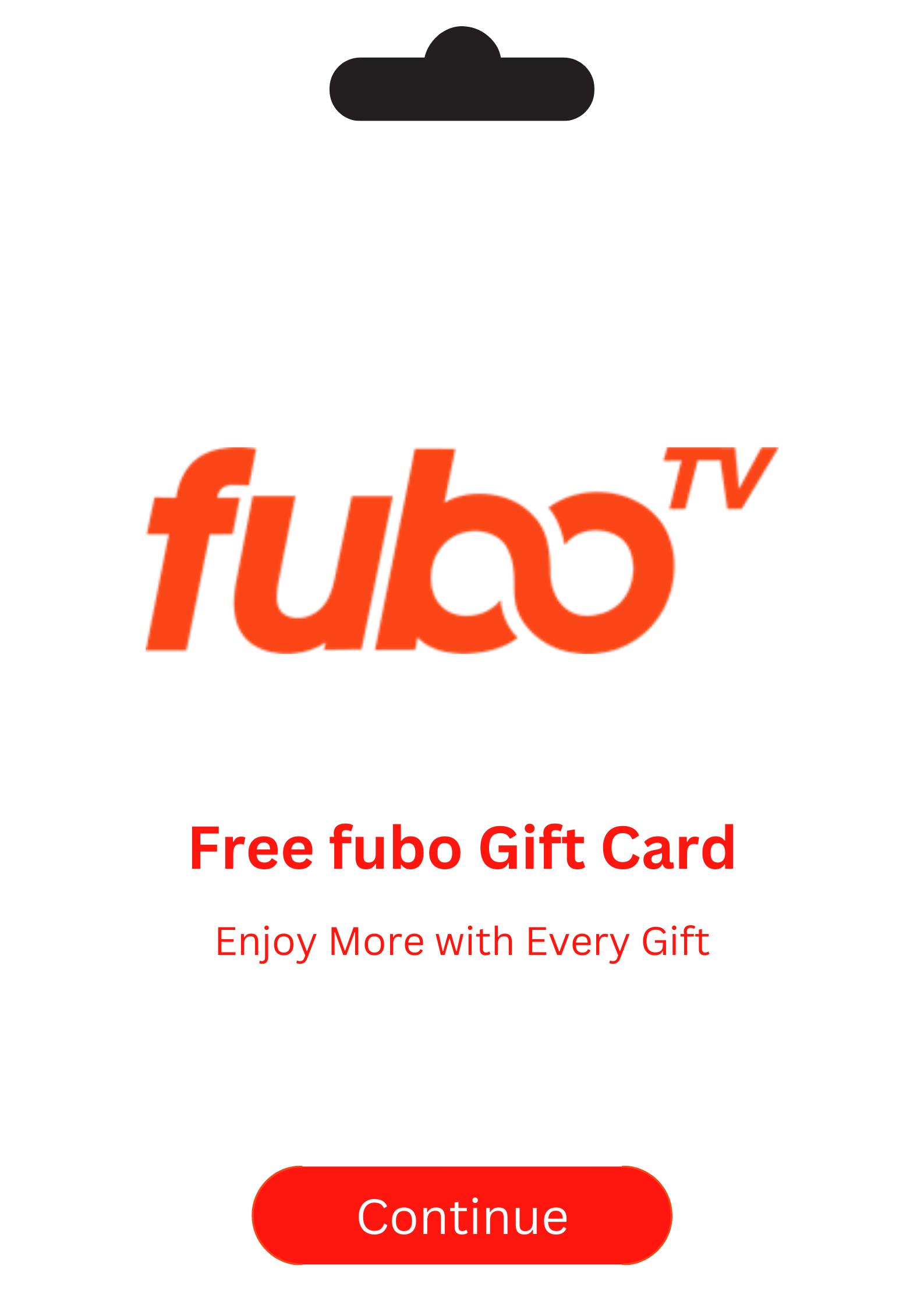 Fubo Gift Card