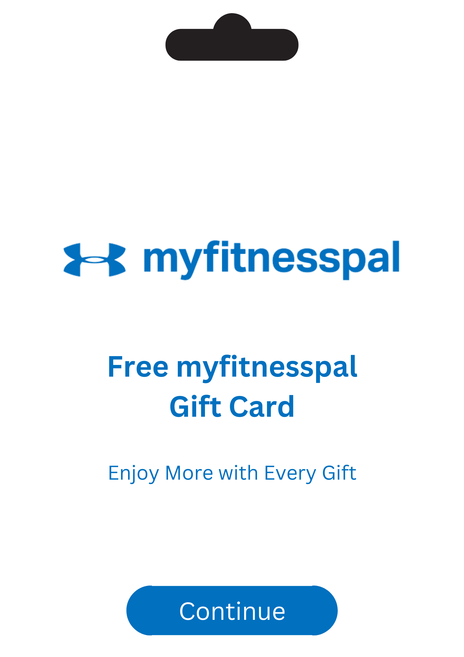 MyFitnessPal Gift Card