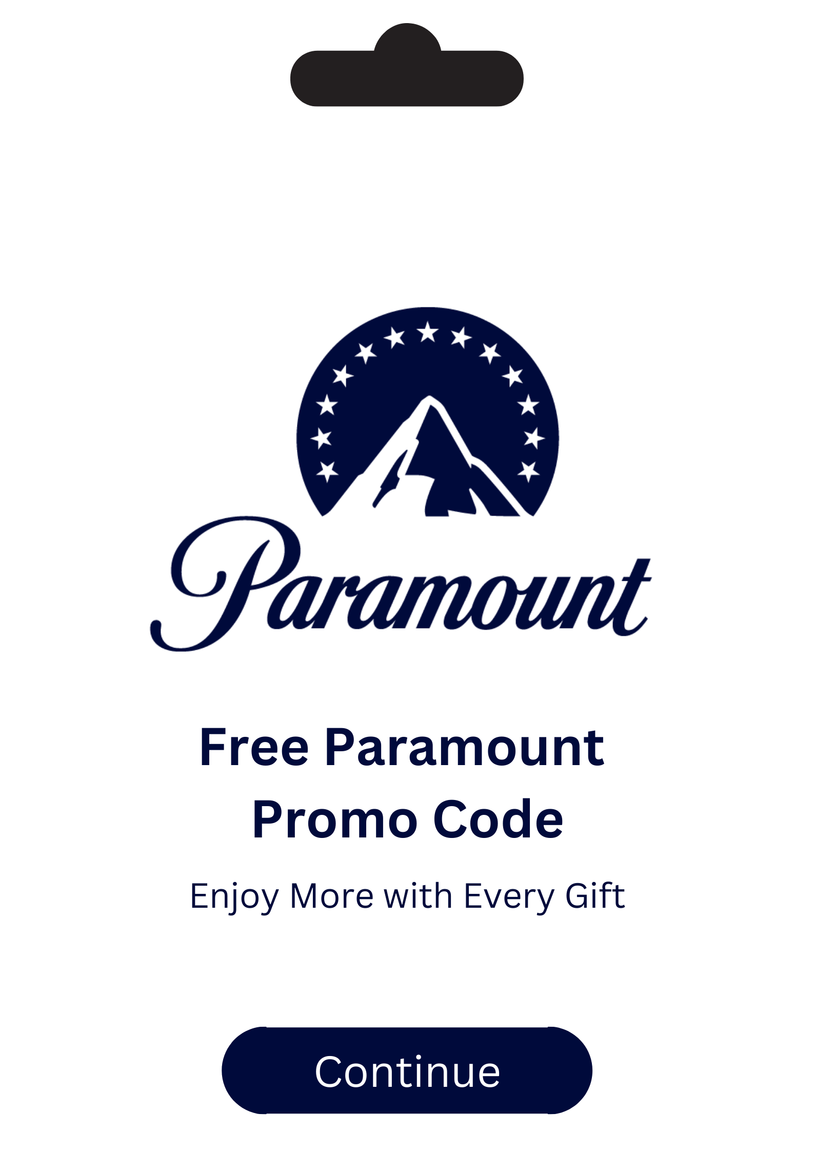 Paramount Gift Card