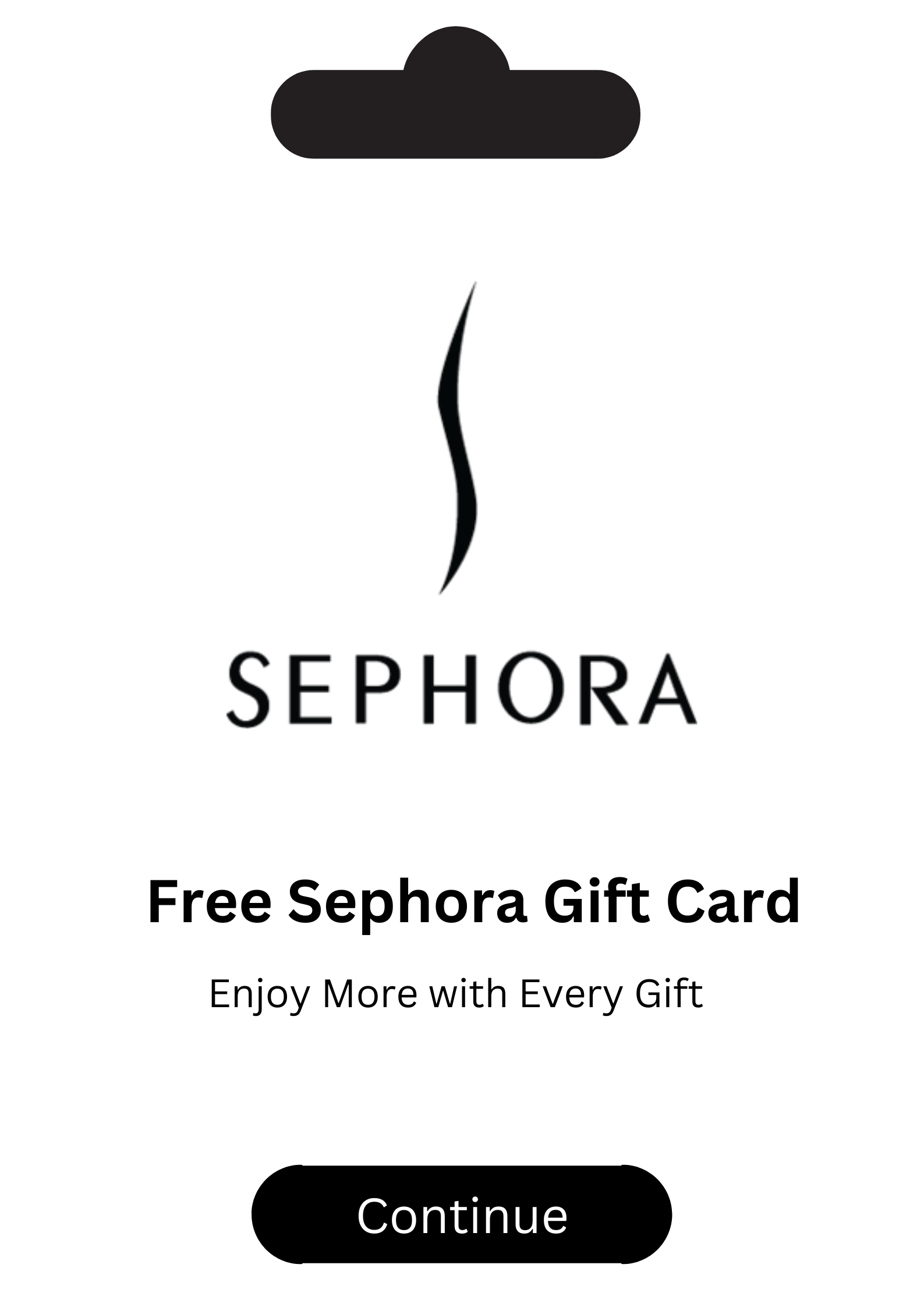 sephora Gift Card